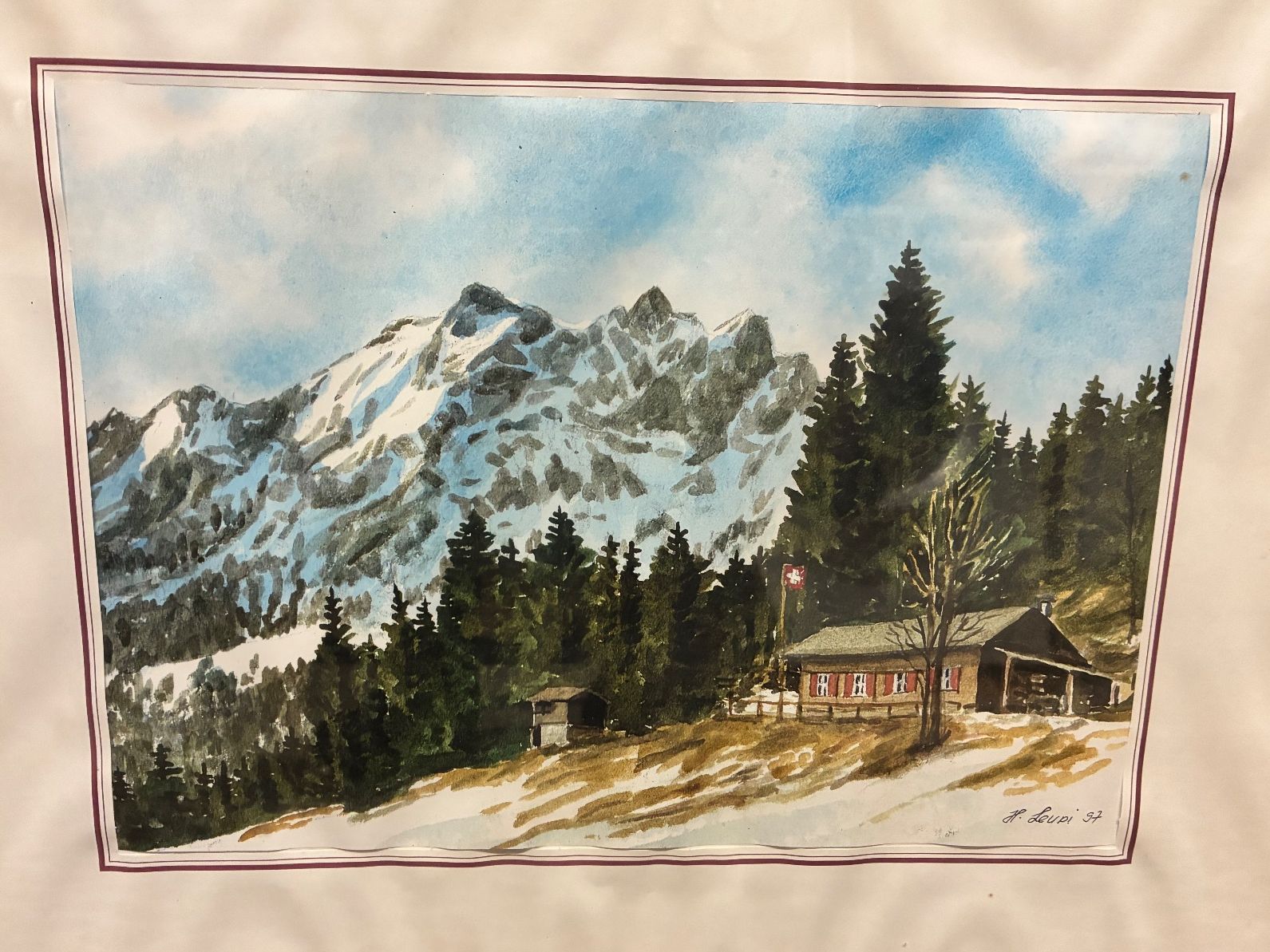 Foto & Immagini: Alp Hütte, Pilatus Bild – Usato da Horw venduto da adler65 1