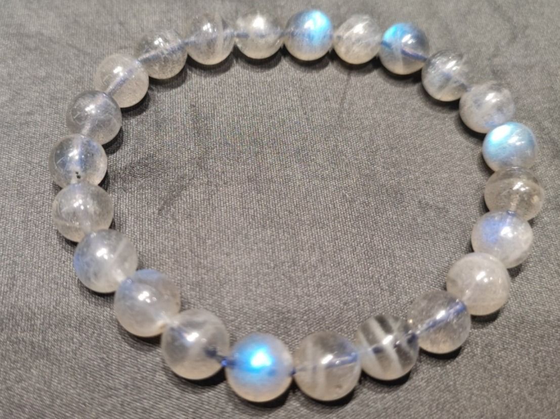 Armbänder & -reifen: Natural Labradorite bracelet 8mm – Neu (gemäss Beschreibung) aus Sursee von Re.joy 2