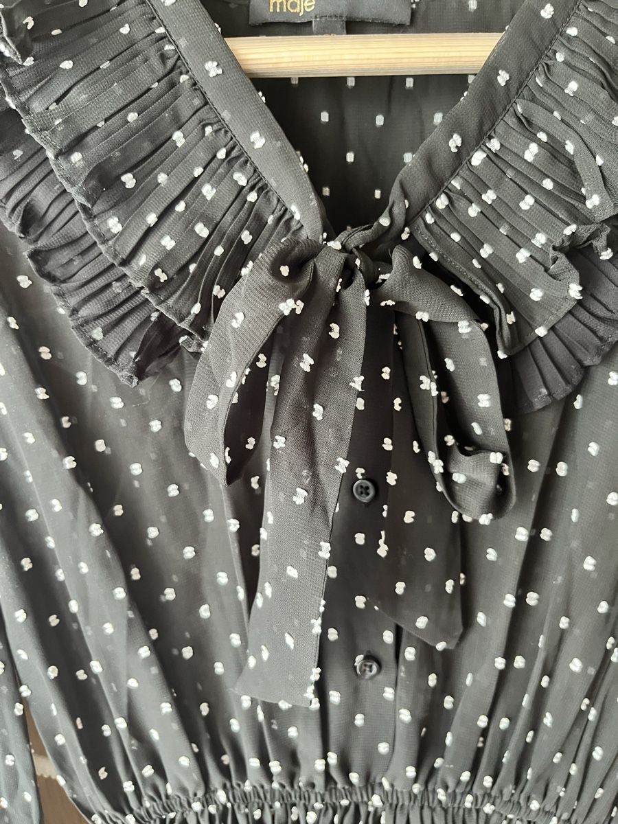 Maje Kleider: Maje polka dot black dress – Neu (gemäss Beschreibung) aus Weiach von skynat 2