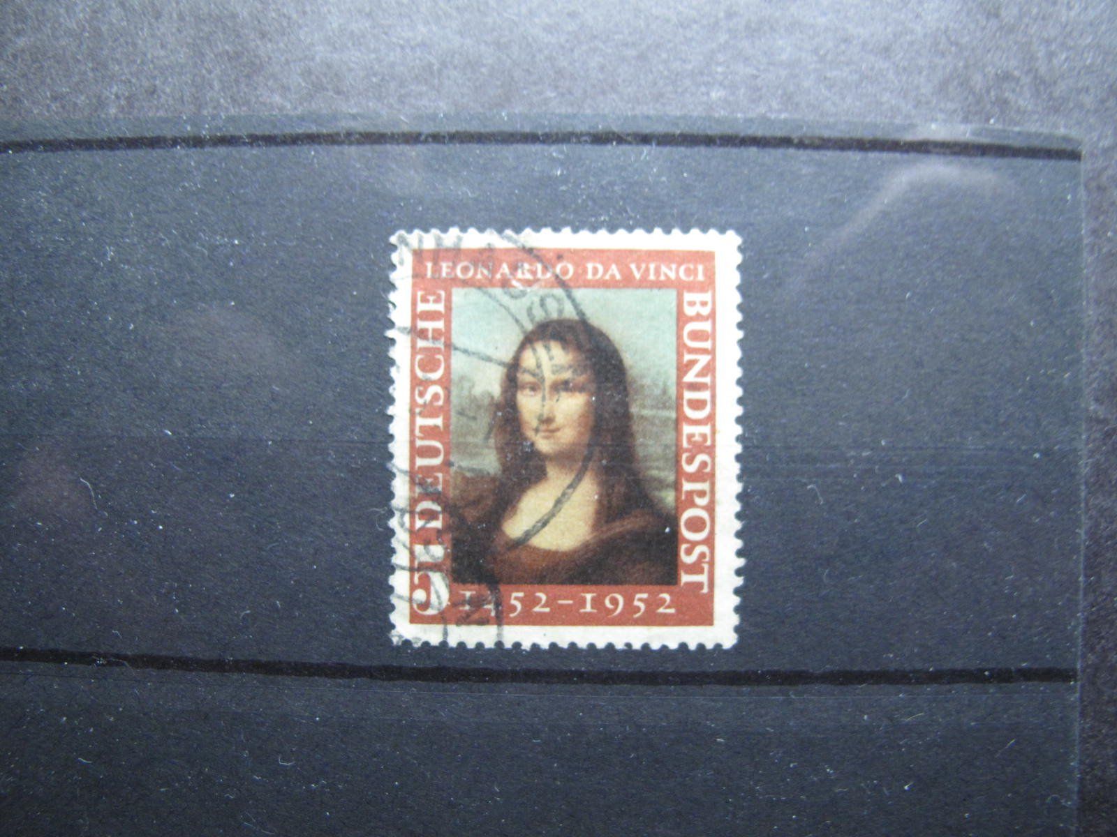 Alle Briefmarken: BRD 1952 Leonardo da Vinci Madonna – Gebraucht aus Wil SG von fva01