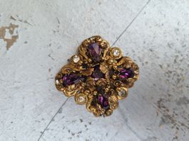 Modeschmuck vintage-Brosche-Nr. 12
