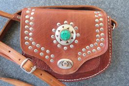 Minibag Leder 20 x 13 x 4,5 cm