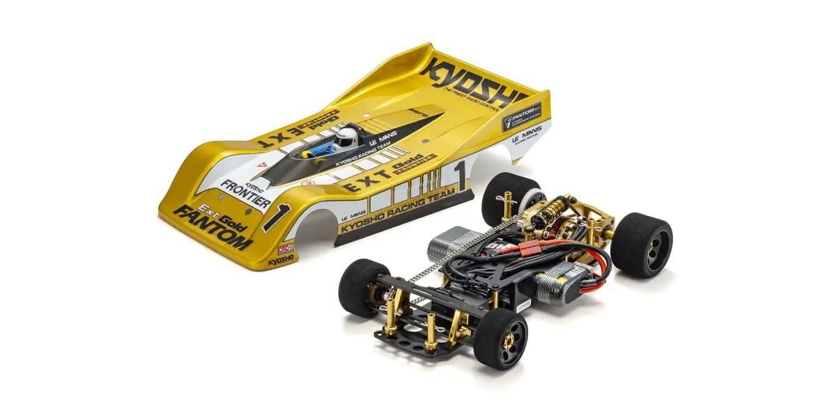 Modellismo RC: Kyosho Phantom EP-4WD Ext Gold 60th Anniversary – Nuovo e nell'imballaggio originale da Oberegg venduto da Tungsten7