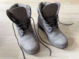 Timberland Stiefel grau Gr. 35 (36 passt auch)