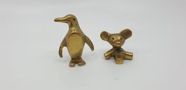 Bär und Pinguin eventuell Walter Bosse Wiener Bronze
