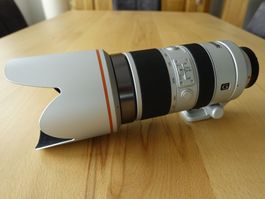 Sony SAL70400G; 70-400mmF4-5.6 G SSM