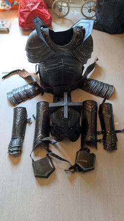 Zwergen Ork Rüstung Metall