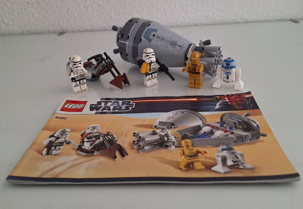 Lego 9490 Star Wars mit Figuren und Bauplan (Gebraucht) in Sissach für ...