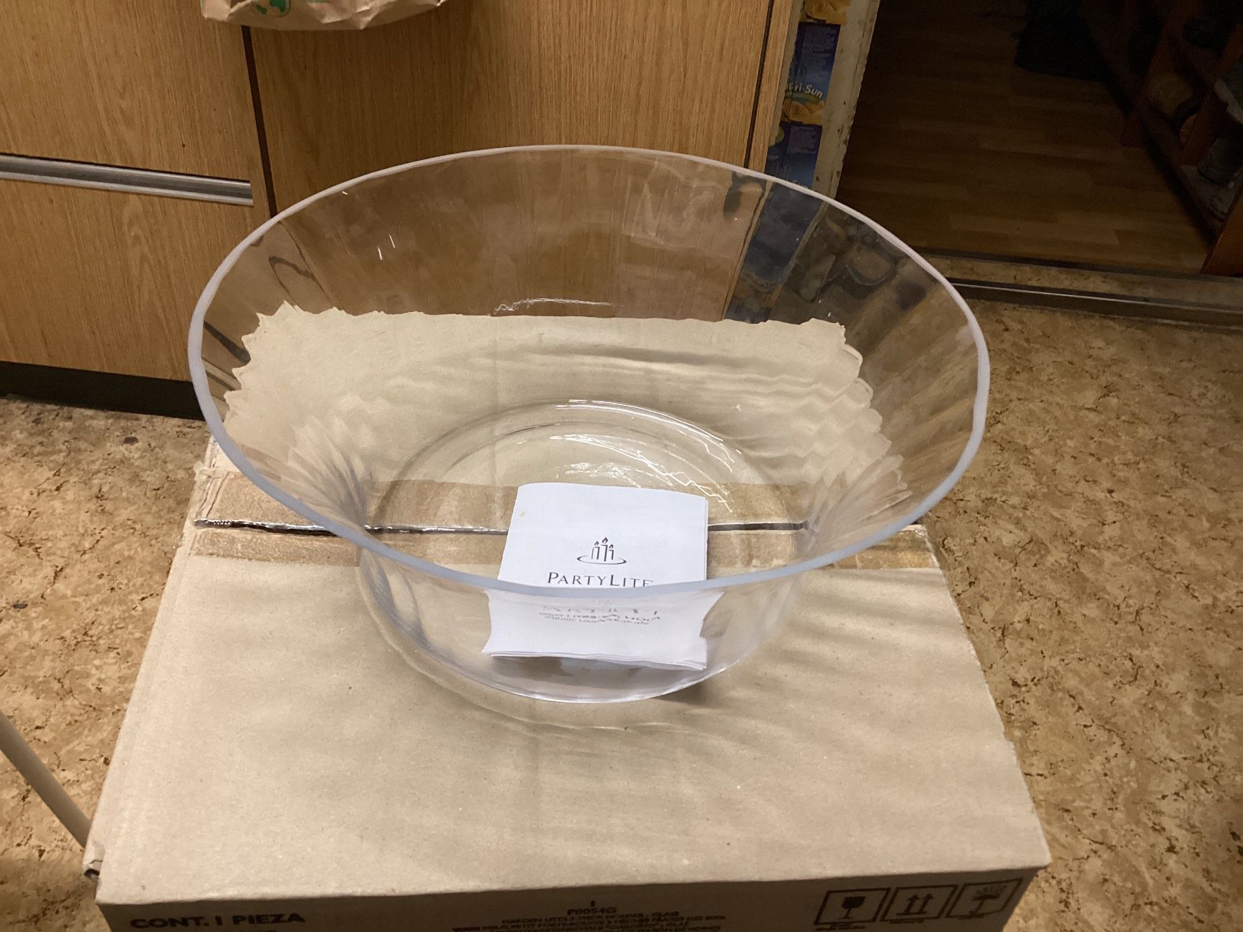 Ciotole: PartyLite Glas  3 dochkerzenschale – Nuovo e nell'imballaggio originale da lyss venduto da Dsll
