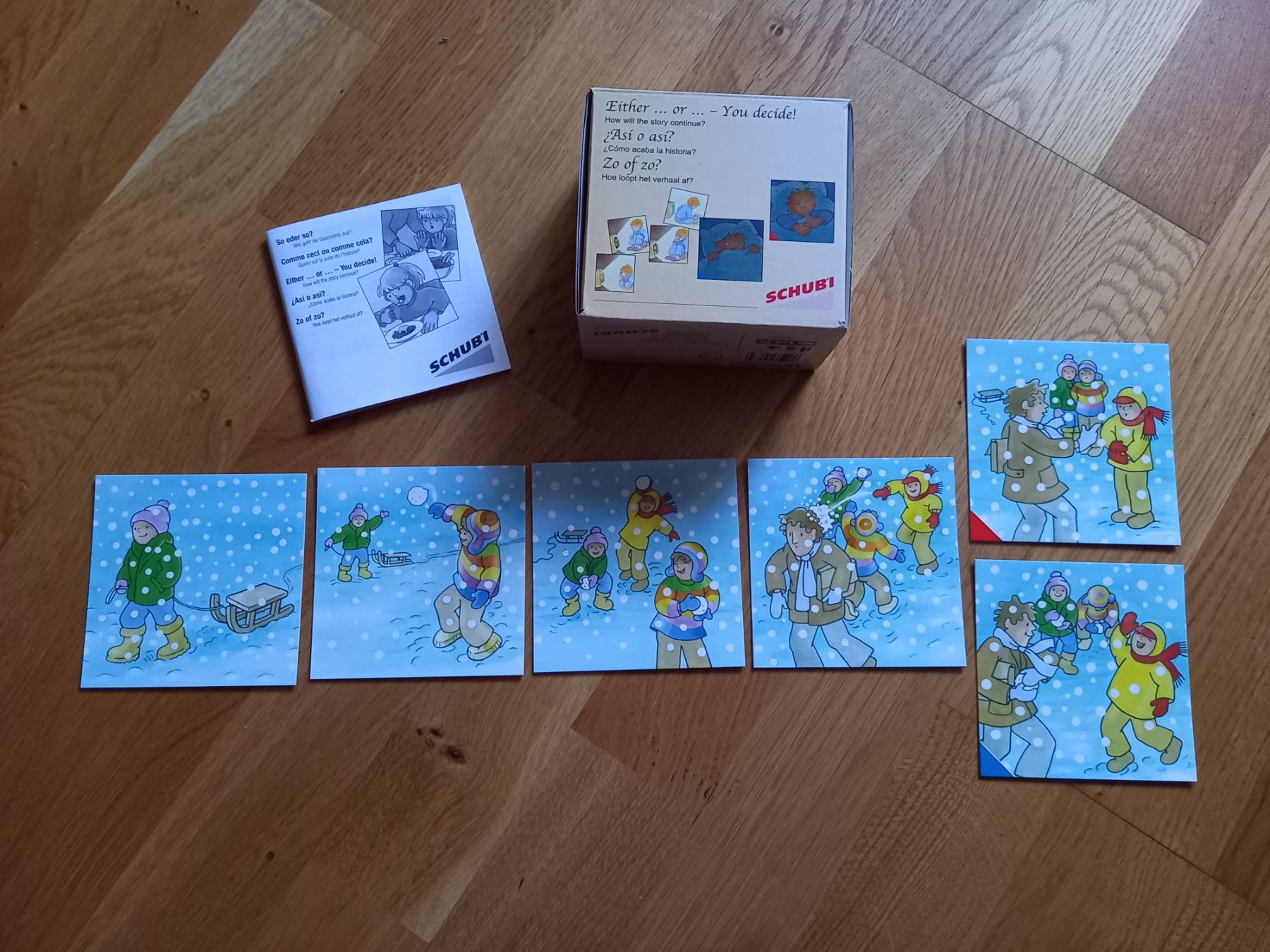 Schubi Lernmedien Giochi: Schubi So oder so? Comme ceci ou comme cela? Così o così?? – Nuovo (secondo la descrizione) da Visp venduto da stell_4cce 1