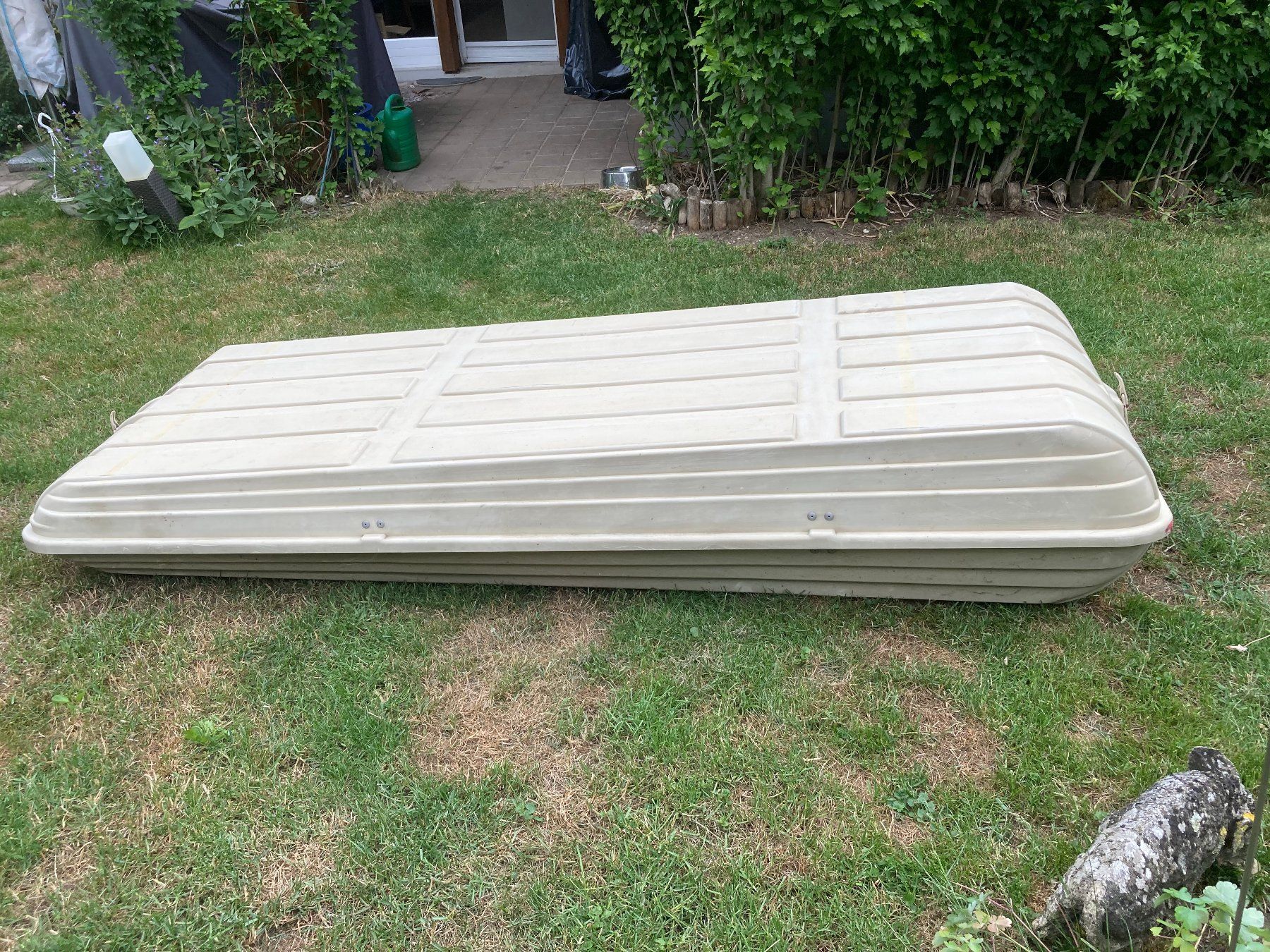 Box da tetto: IKEA Dachbox gross und breit-225 x 75 x 30 cm – Usato da Dörflingen venduto da rudis-55