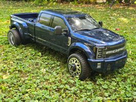 RC-Modell Ford F450 SD Blau 4WD 1/10 RTR