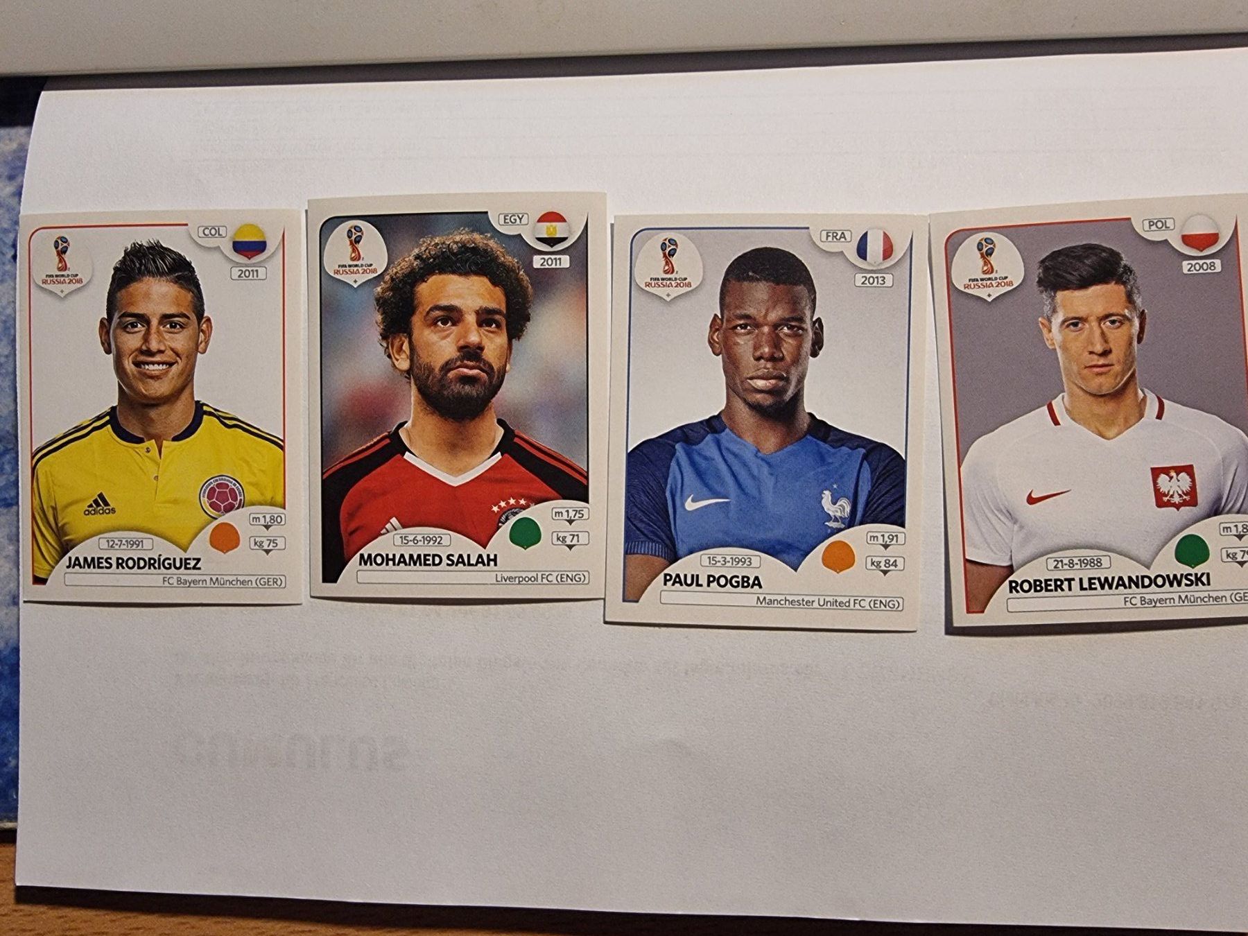 Panini Sammelbilder & Trading cards: panini wm 2018 itnternational – Neu (gemäss Beschreibung) aus Oberglatt ZH von paninistickersworld