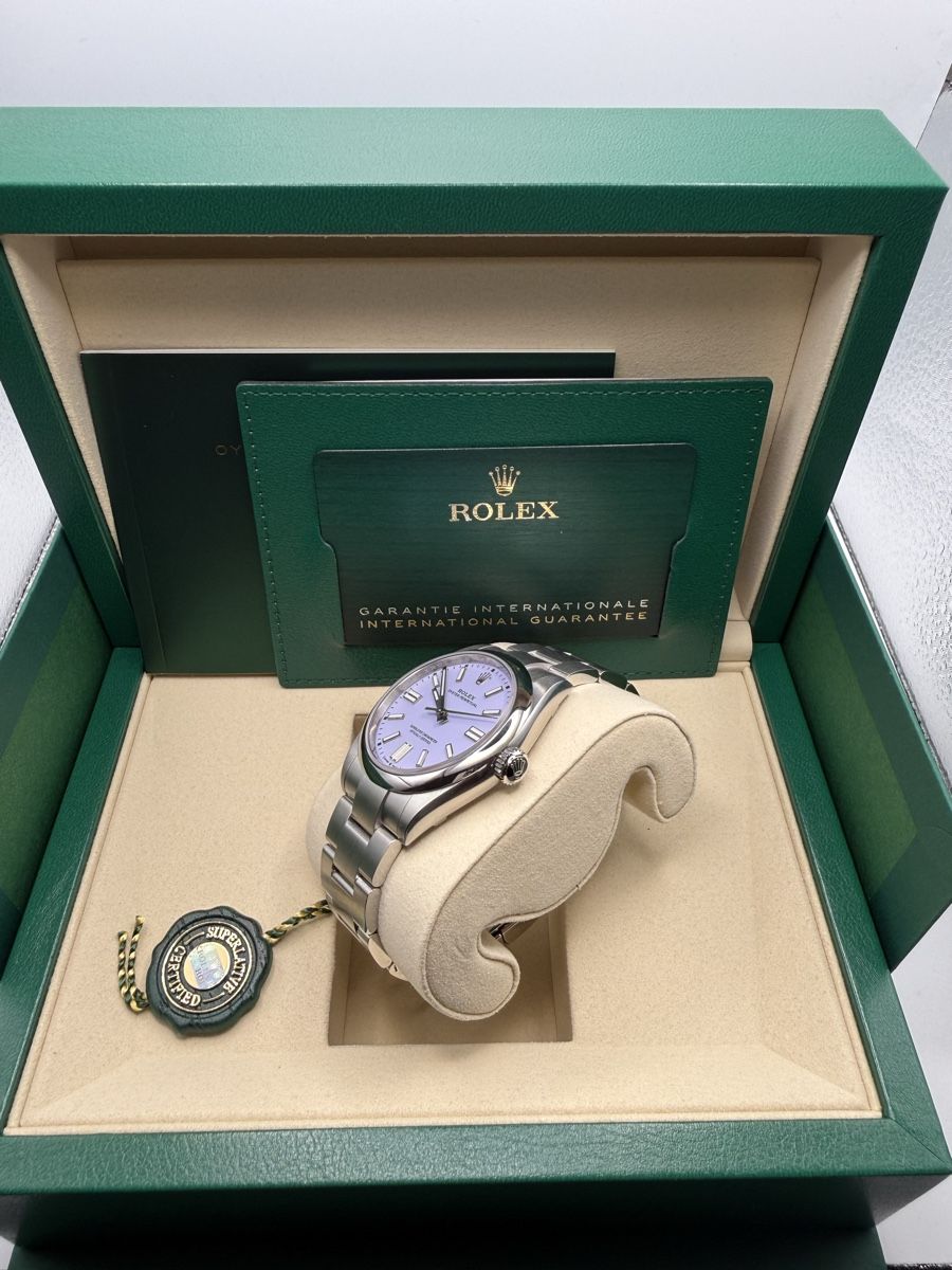 Rolex Uhren: Rolex Oyster Perpetual 41 Lavanda – Neu und originalverpackt aus Locarno von ImperiumTimeGmbh 1