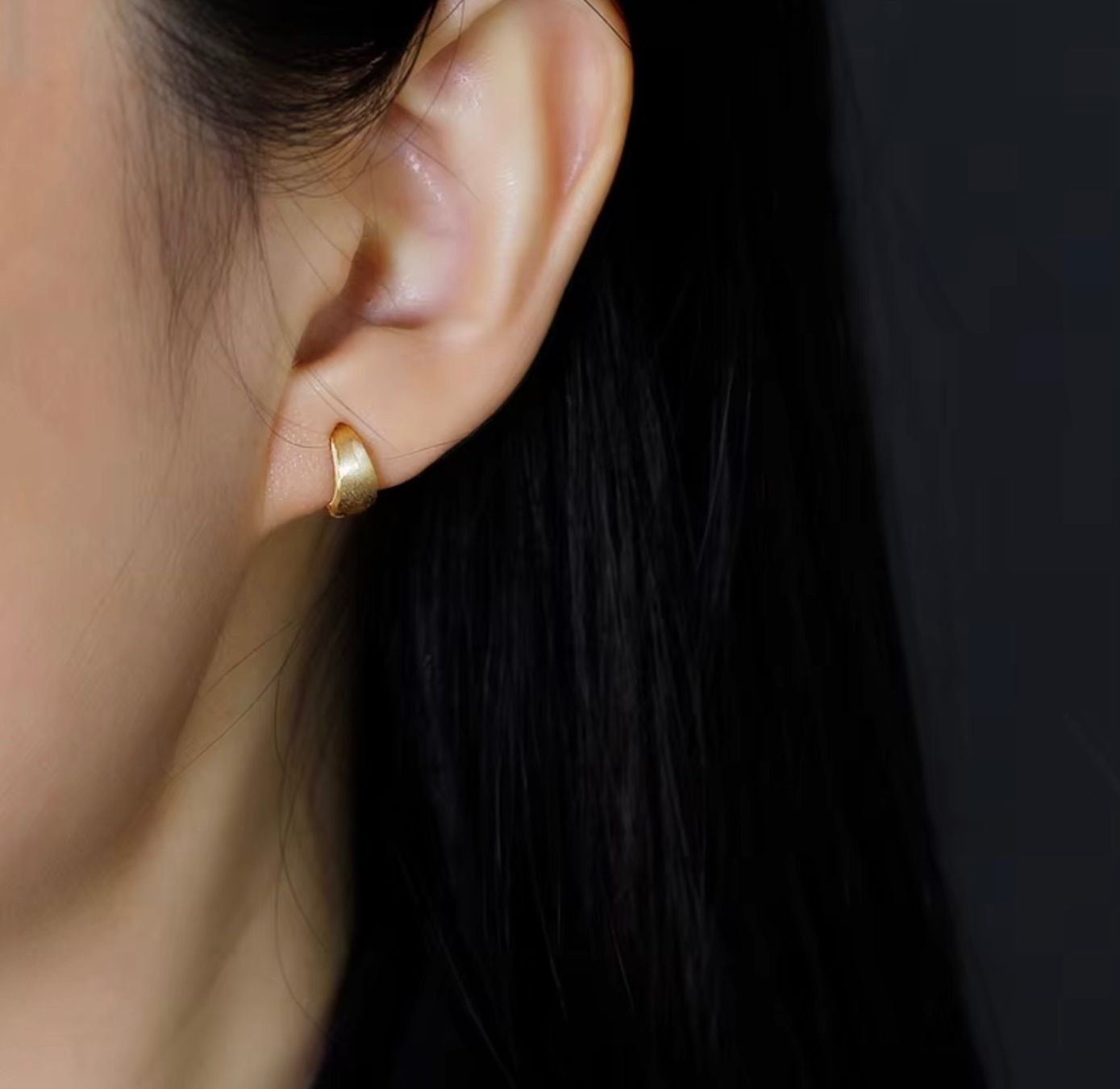 Boucles d'oreille: Silver Small Hoops( 6mm). 925 Silver. – Neuf (Voir description) à Dübendorf par S1973E 1