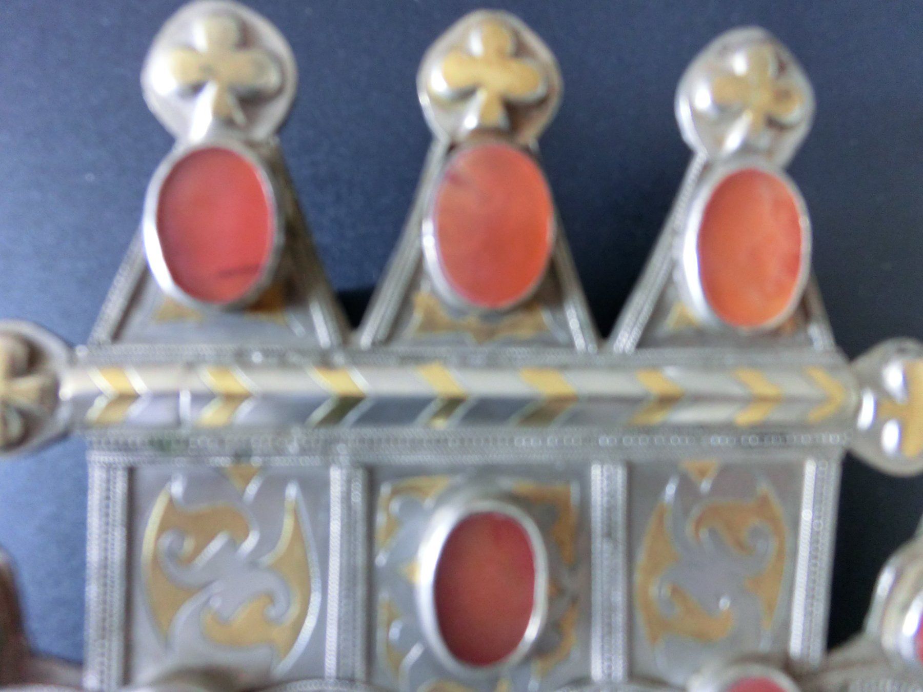 Ciondoli: ANTIKER TURKMENEN - BRUST - SCHMUCK – Usato da Basel venduto da wyba44 5