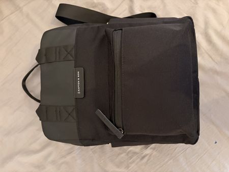 KAPTTEN & SON Rucksack Bergen Small All Black guter Zustand