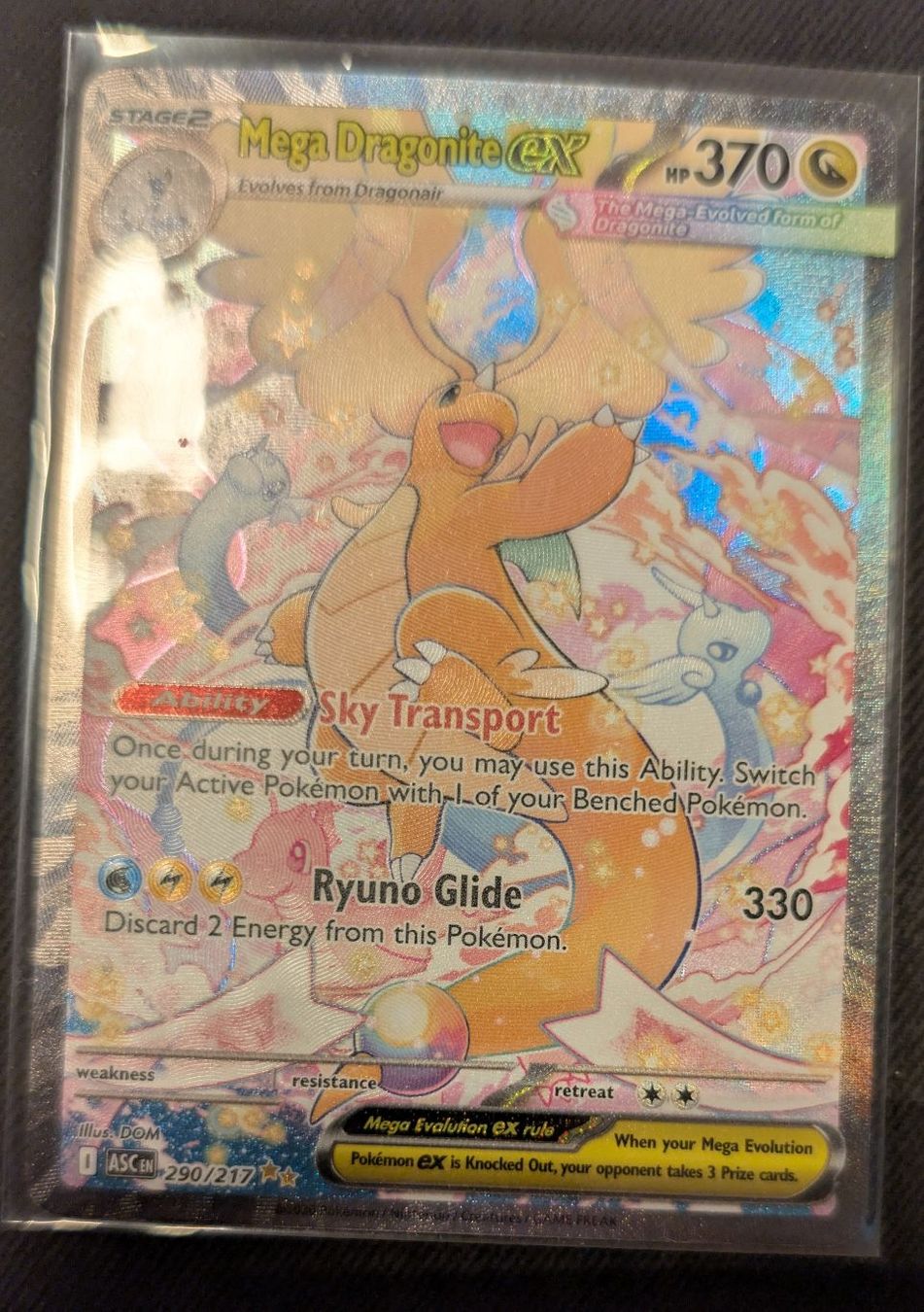 Pokémon Carte collezionabili: Mega Dragonite ex ASC 290 EN NM – Nuovo (secondo la descrizione) da Schattdorf venduto da T5533