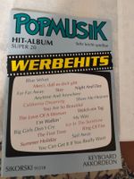 Notenbuch Popmusik Hit-Album Werbehits