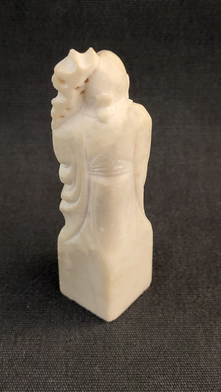 Figuren: Chinesische Stein-Schnitzerei SIEGELSTEIN – Gebraucht aus Basel von spinne02 3