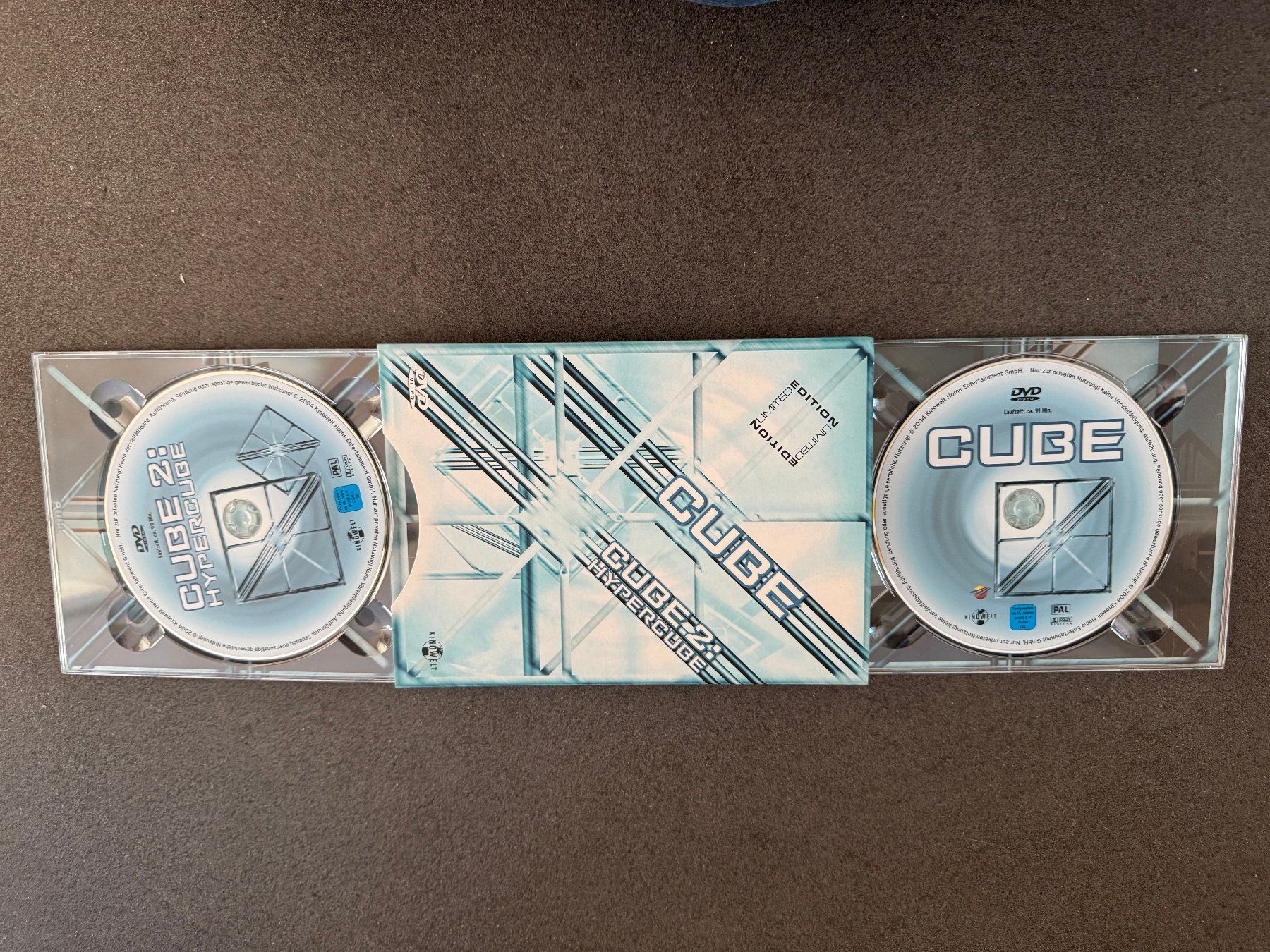 Tous les DVDs: CUBE / CUBE 2: Hypercube Limited Edition DVD's DE/EN – D'occasion à Fribourg par tschjoly 4