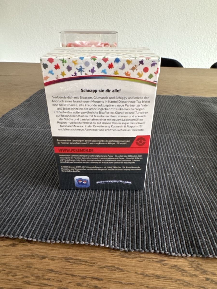 Pokémon Cartes à collectionner: 151 Booster Bundle Deutsch – Neuf avec emballage d'origine à Schlieren par kid_y88v 1