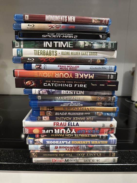 Diverse Bluerays oder DVD‘s (Gebraucht) in Emmenbrücke für CHF 1 – mit ...