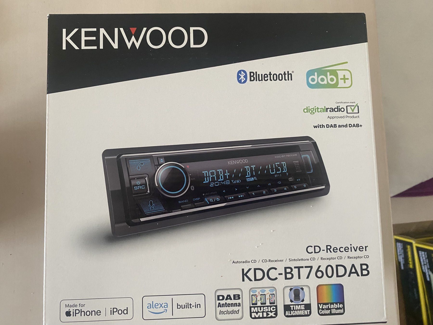 Kenwood Radio: Digitalradio DAB - Kenwood – Nuovo e nell'imballaggio originale da Schötz venduto da Pdf