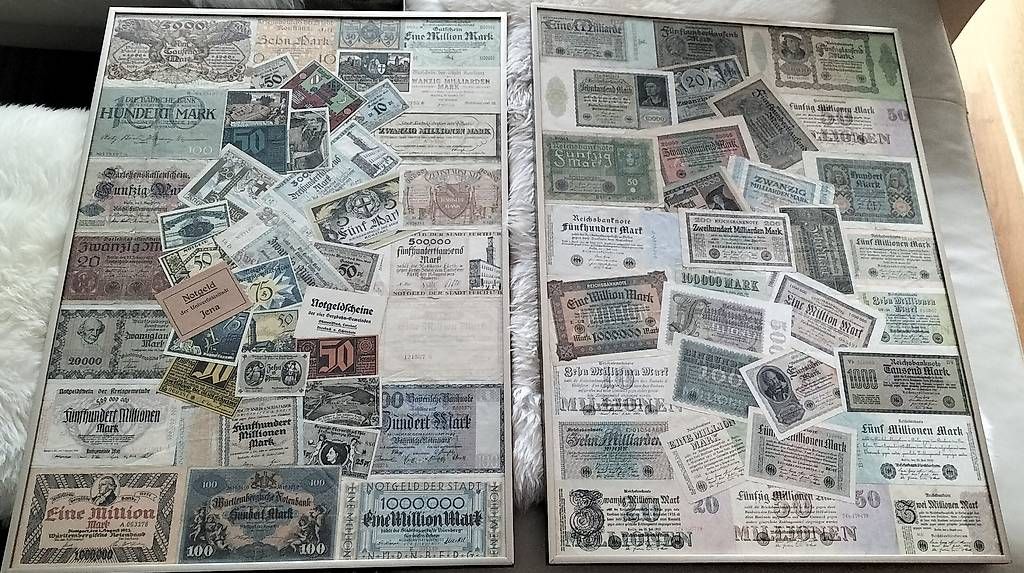 Banconote: Sammlung Reichsbanknoten  – Usato da Steinach venduto da Tsgweh