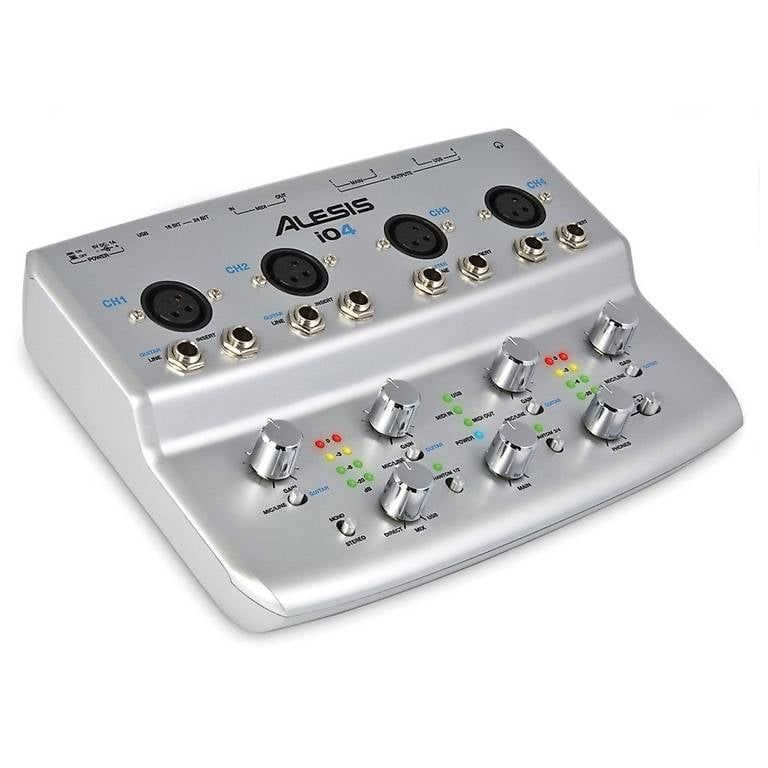 Strumenti musicali: DISC Alesis iO4 Four-Channel USB 24-Bit Recording Interface – Usato da Lausanne venduto da ale_6c5g