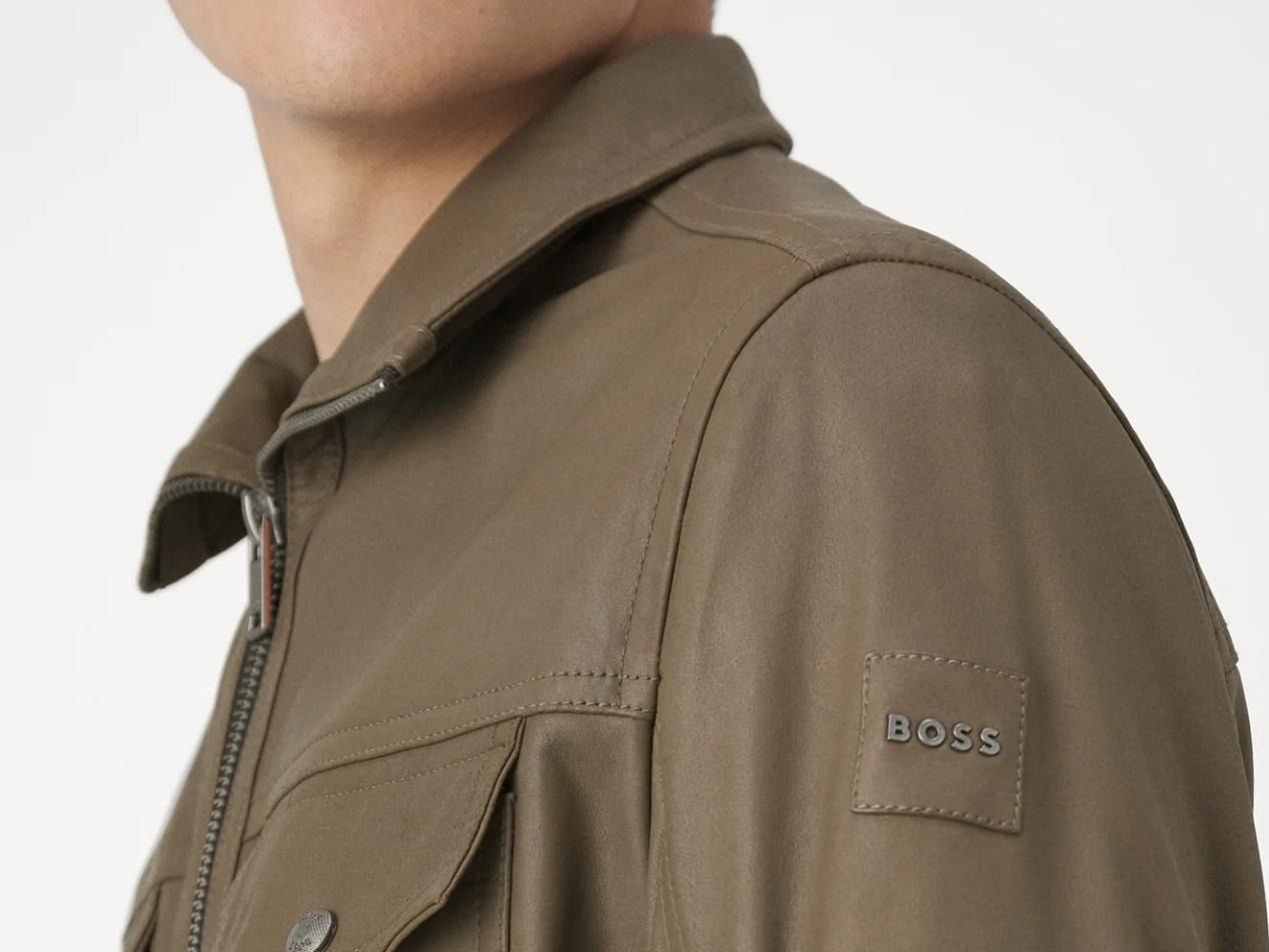 Giacche: Herren BOSS Lederjacke Gr. M, Übergangsjacke – Nuovo e nell'imballaggio originale da Amriswil venduto da newschweiz 2