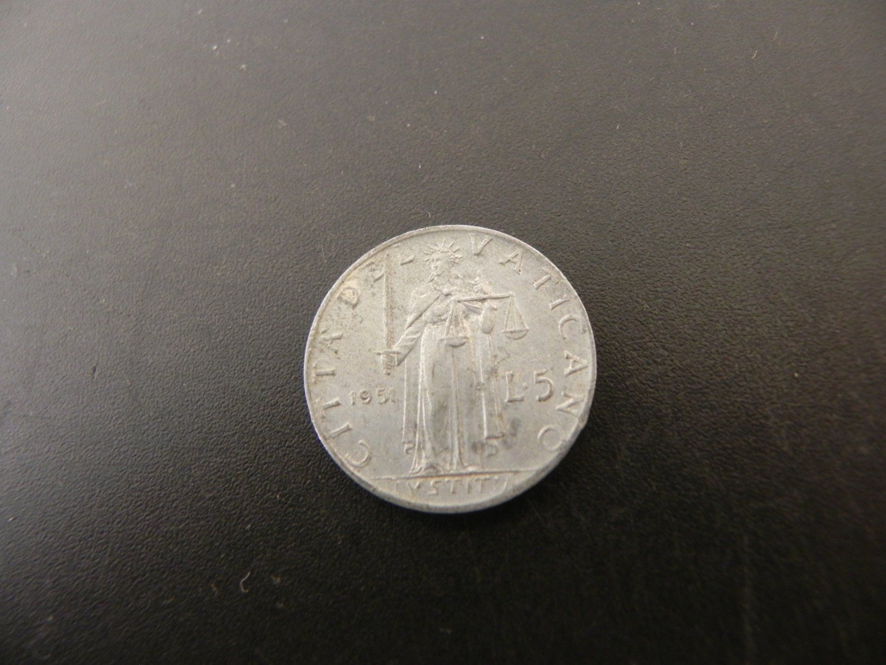 Tutti le monete: Vatikan 5 Lire 1951 – Usato da Biel/Bienne venduto da Gogolozi