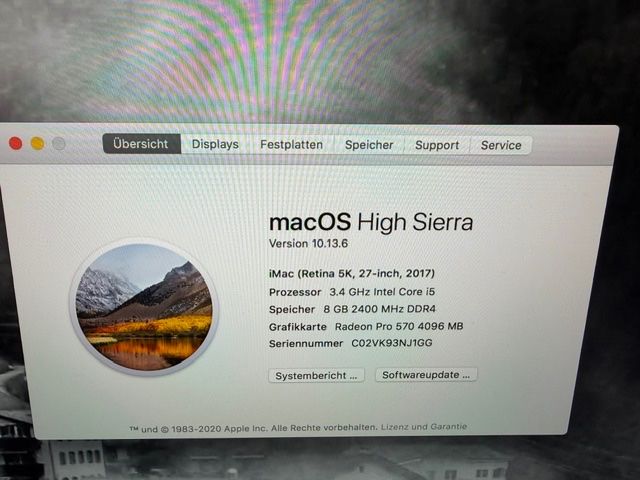 Apple PCs: iMAC 2017 – D'occasion à Kilchberg ZH par SabineF01 1