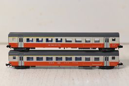 Swiss Express Wagen 2 mal 1 Kl /Gepäck Trix Spur N ohne OVP