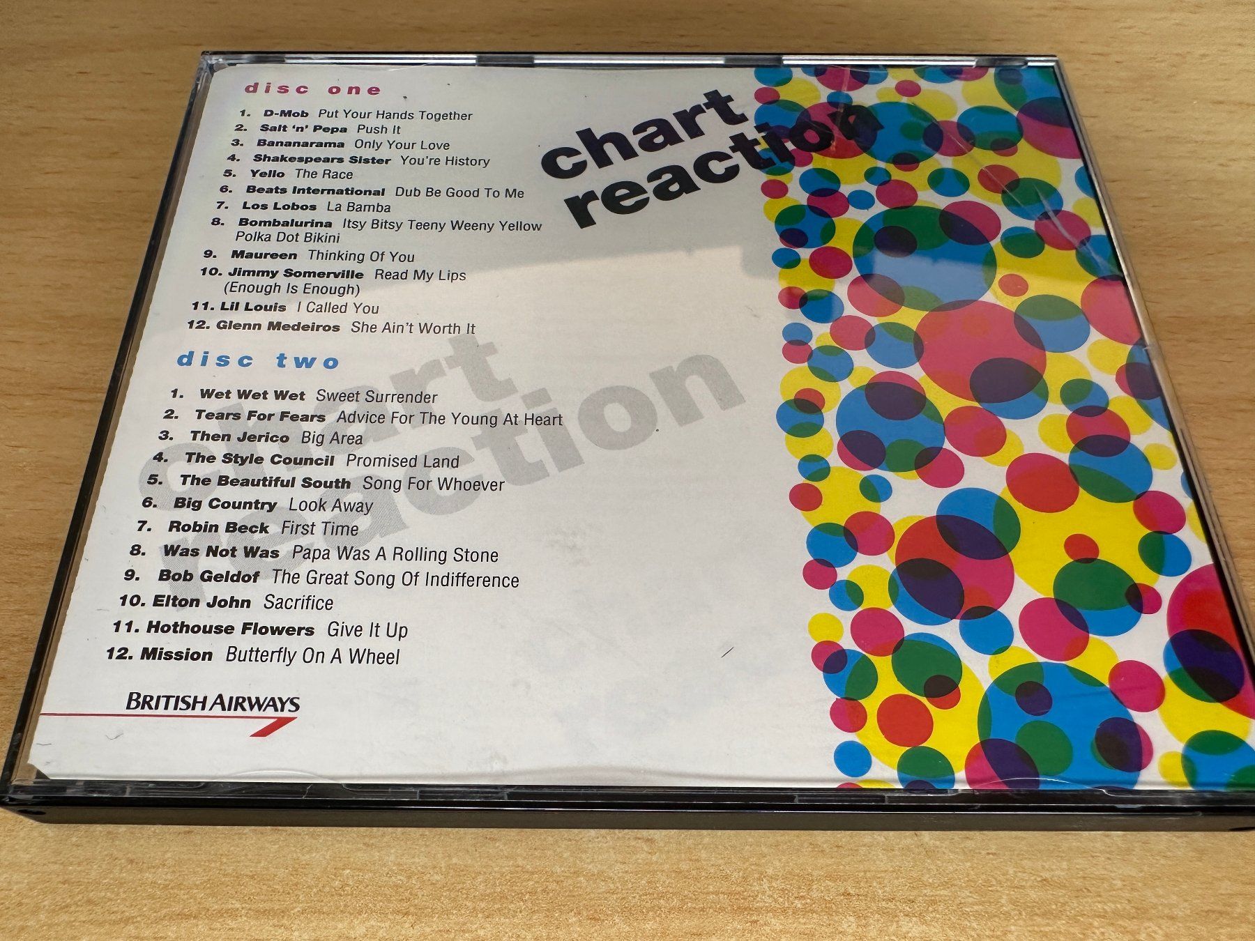 CD: Various – Chart Reaction - 2 CD – Usato da Rikon im Tösstal venduto da Alpenmutz 1