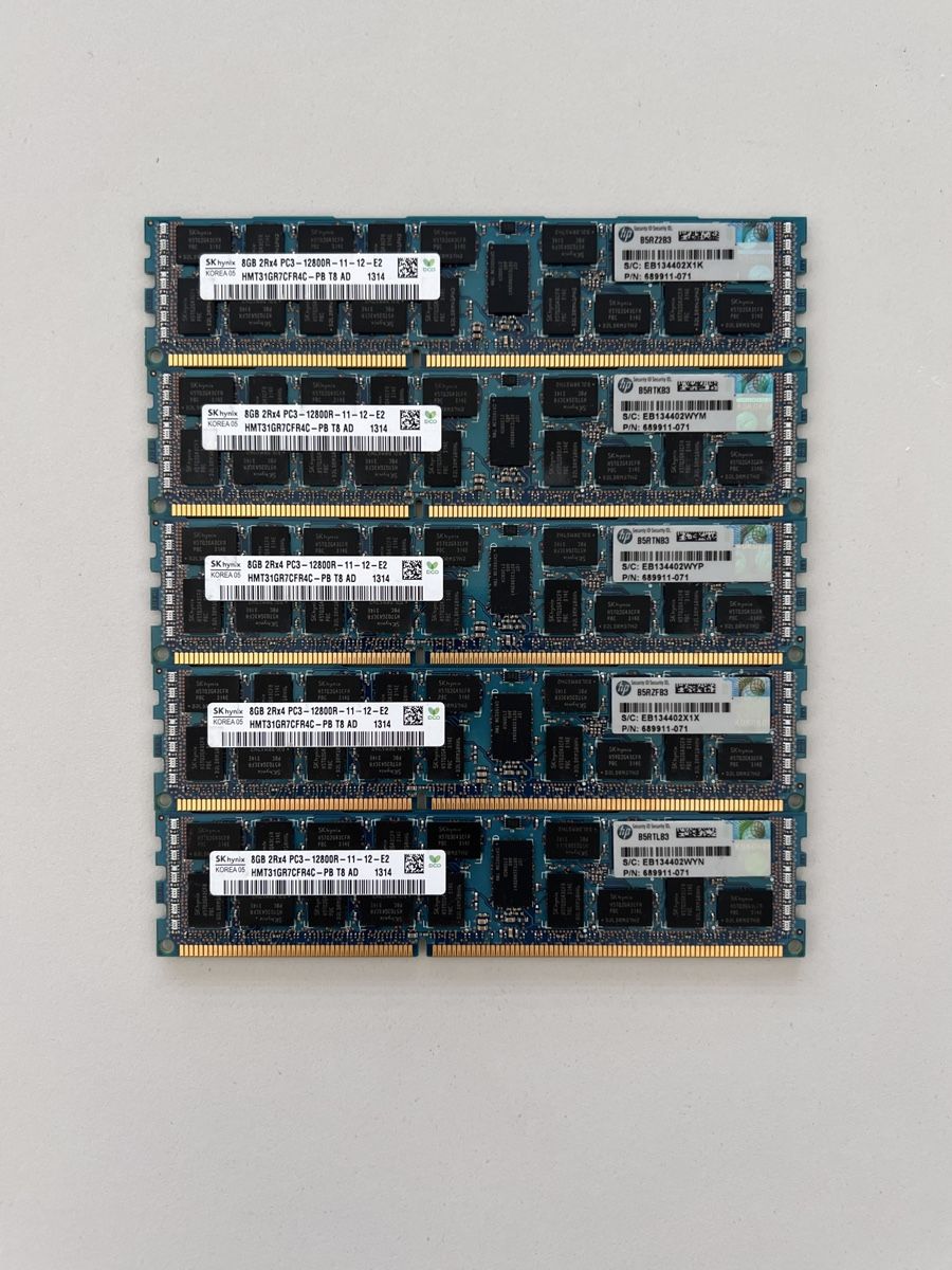 Hewlett Packard Serveurs: 5x HP Server-RAM Module, je 8GB – D'occasion à Chur par Nutzer05