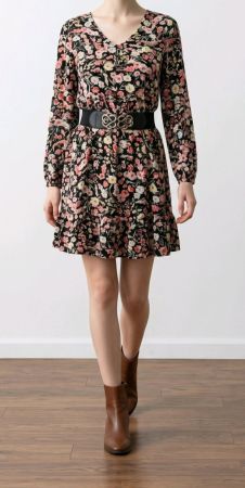 bezauberndes Kleid geblümt Gr. 34 neuw. Boho Hippie