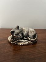 Silber 925 Katze signiert