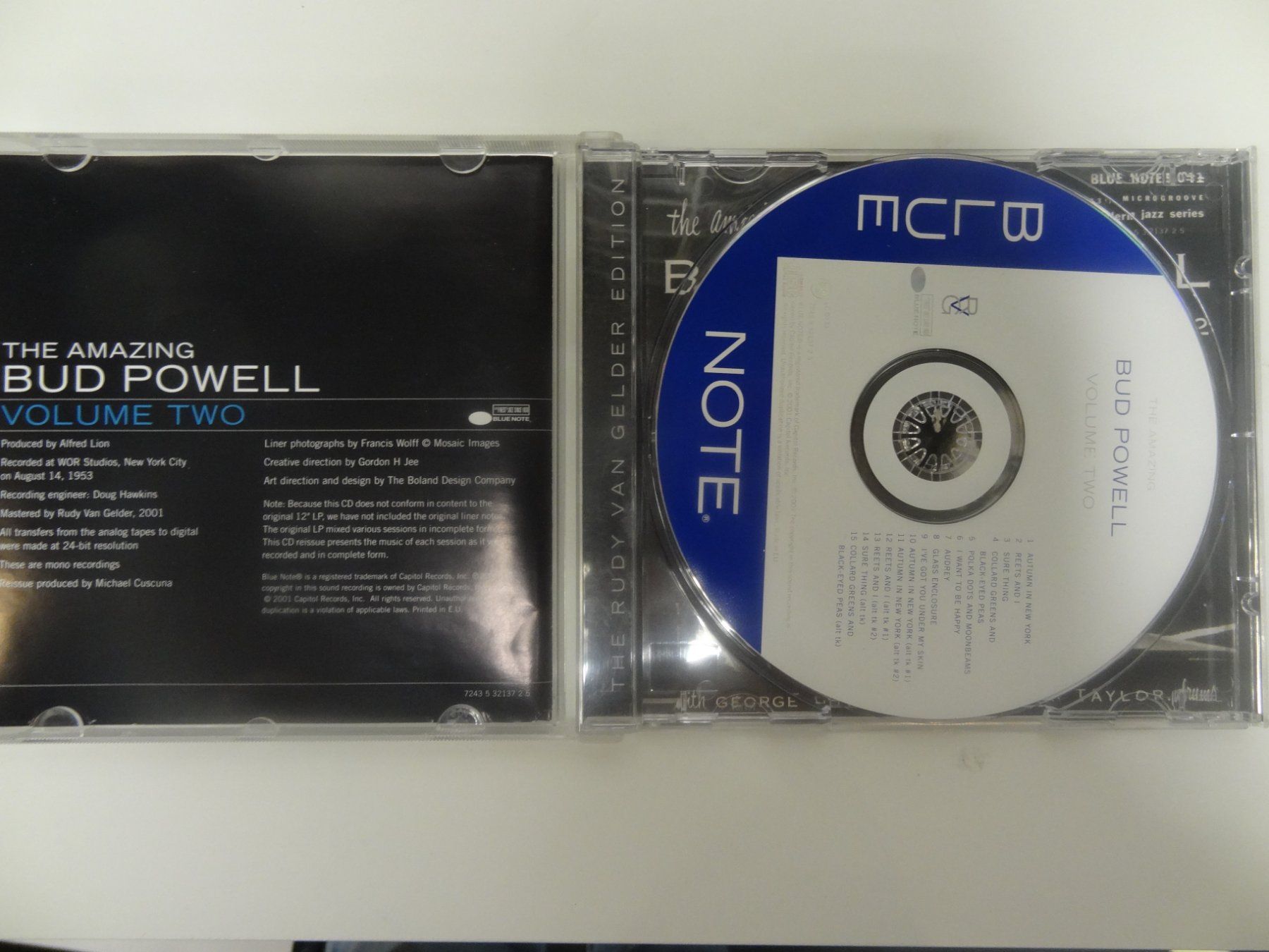 CD: The Amazing Bud Powell Vol. Two - CD - Blue Note – Usato da luzern venduto da musicandart 2