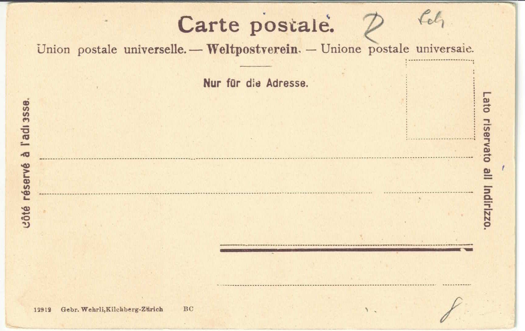 Cartoline postali: Rorschach - Neue Protest. Kirche – Usato da Ettingen venduto da Kartenplanet 1
