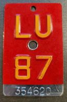 Velonummer Lu 87