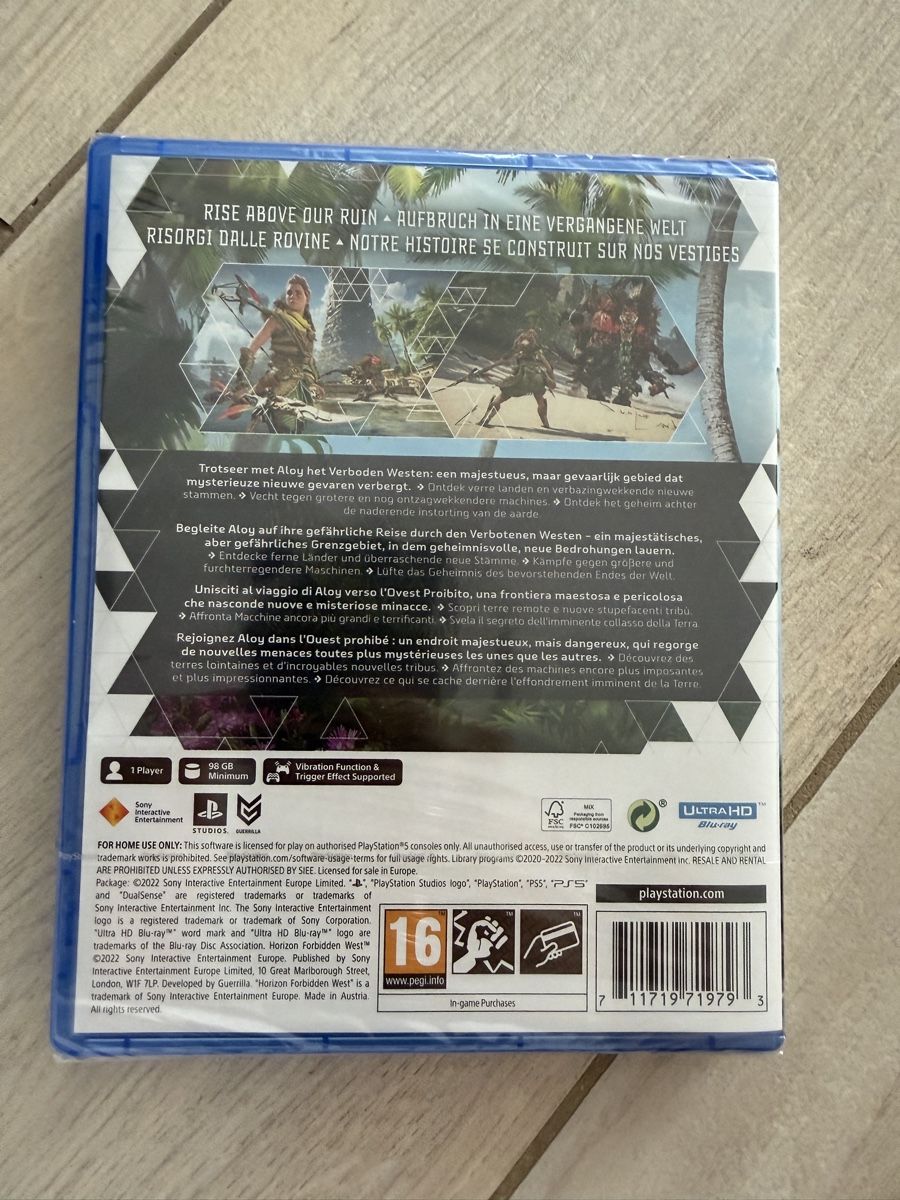 Giochi: Horizon Forbidden West Spiel PS5 Neu – Nuovo e nell'imballaggio originale da Wetzikon ZH venduto da Zeli1189 1