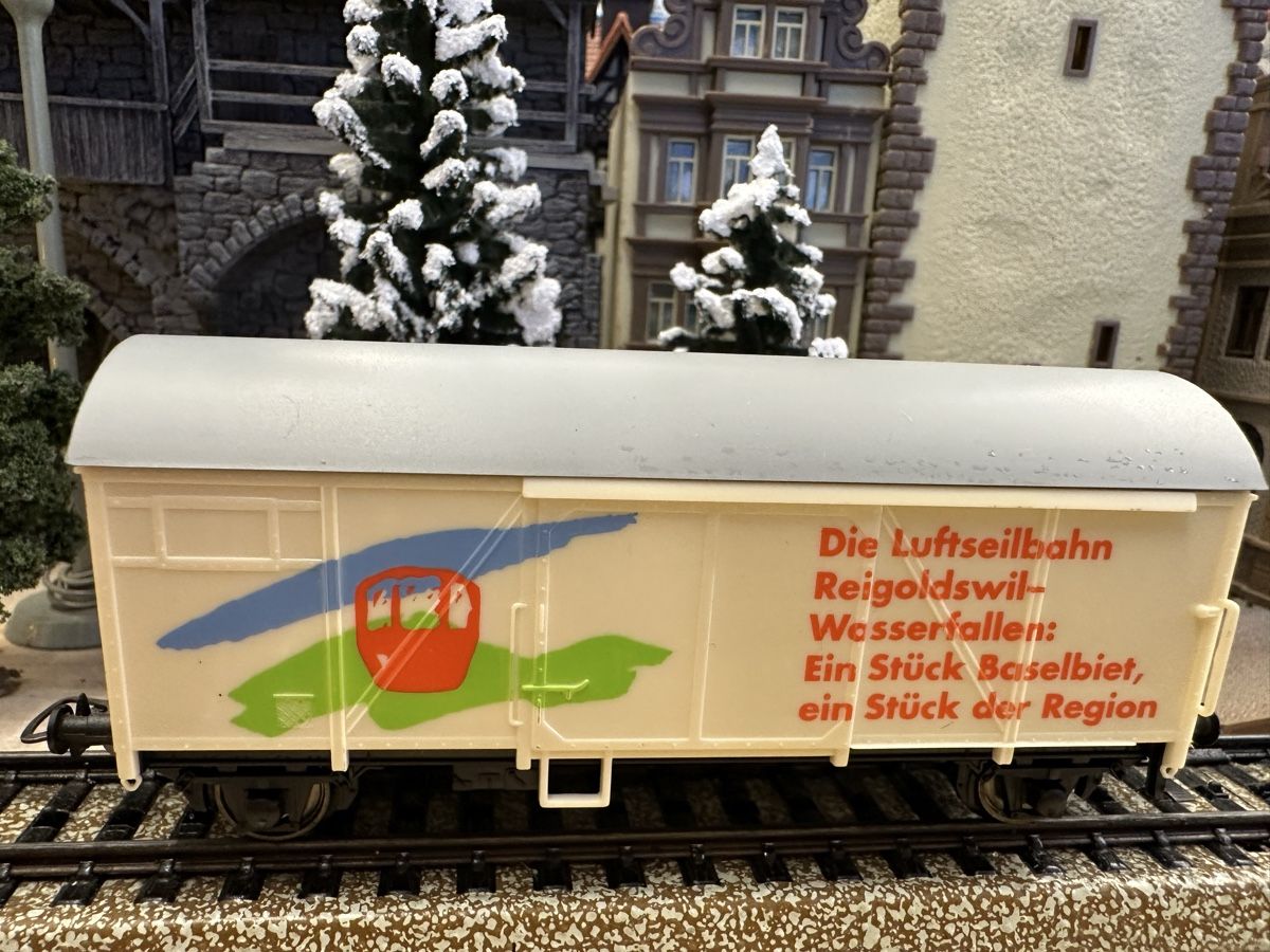 SBB/CFF/FFS Modellini di ferrovie: SBB Güterwagen Luftseilbahn Reigoldswil – Usato da Lupsingen venduto da New-Haven 1