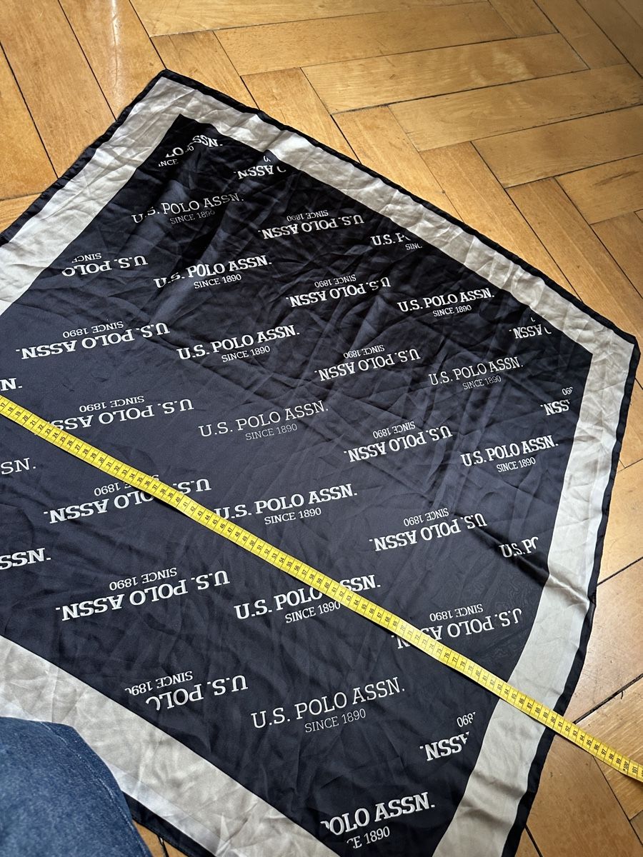 Foulards, Tücher & Schals: Seidentuch U.S. Polo Assn. quadratisch – Neu (gemäss Beschreibung) aus Luzern von w.welihodska 3
