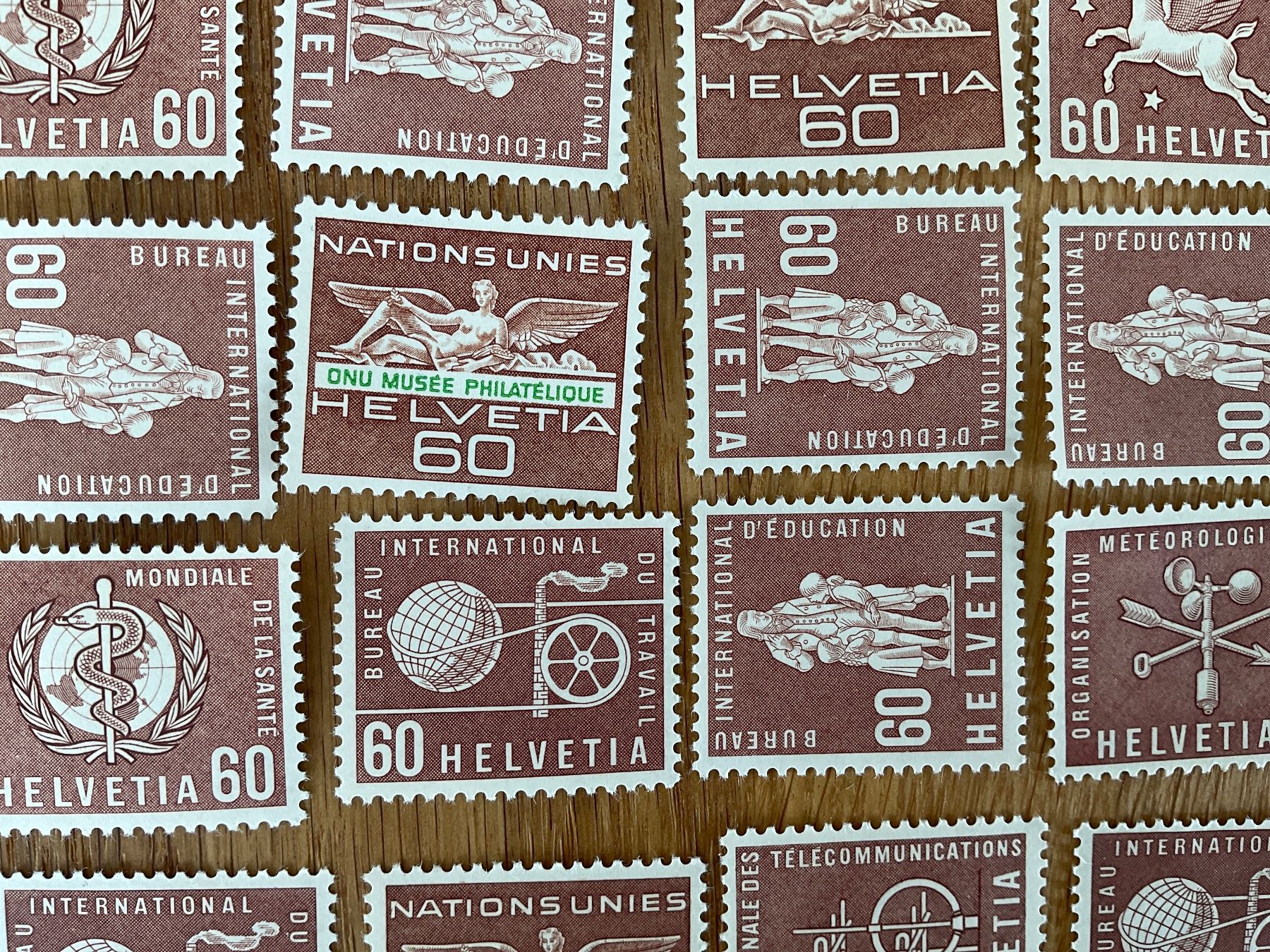 Alle Briefmarken: 60Fr Ämter Frankaturware ungestempelt postfrisch Sammlung – Neu (gemäss Beschreibung) aus Wil SG von Chefsugus 5