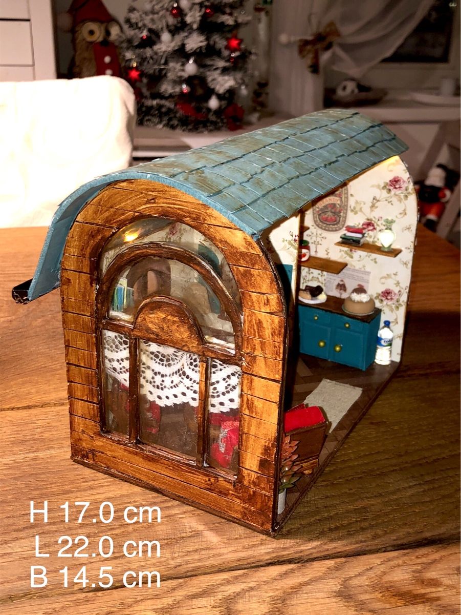 Tutte le decorazioni: Miniatur Häuschen – Nuovo (secondo la descrizione) da Oberwil BL venduto da scorpio70 1