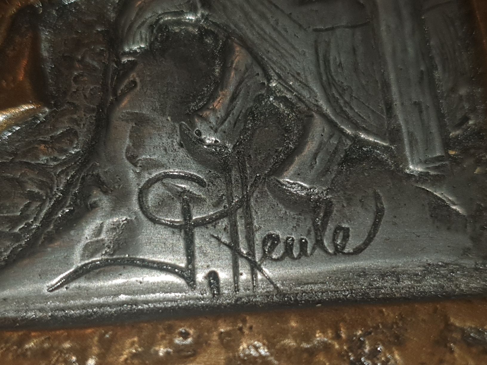 Poster & Bilder: Schönes Metallbild von P Heule – Gebraucht aus Flawil von Pinkmalibu 1