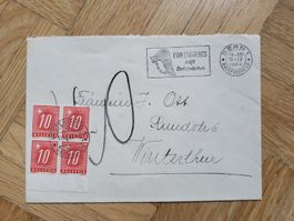 1944, Brief von Bern nach Winterthur