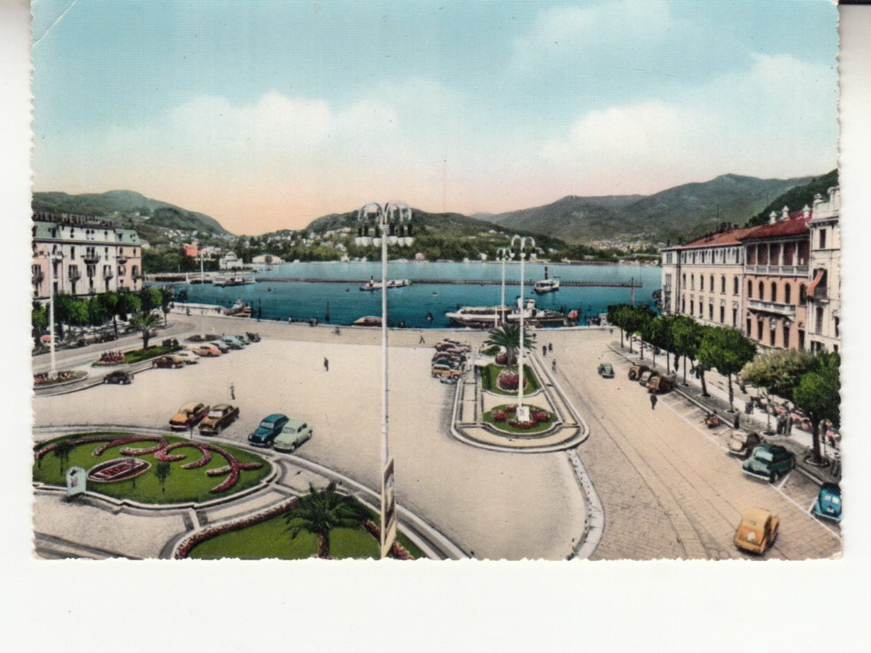 Ansichtskarten: Como 1954 coloriert – Gebraucht aus Bürglen TG von StampGraf