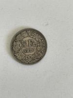 Schweizer Münze: ½ Fr. / 1920 Silbermünze, Top Zustand!